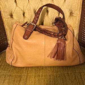B. Makowsky Leather Bag